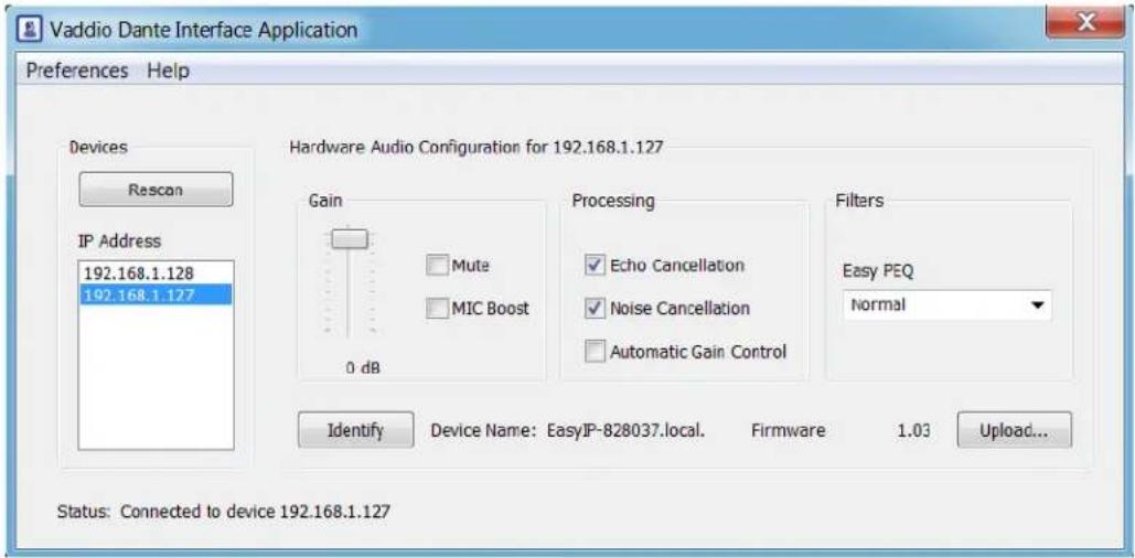 Vaddio EasyIP Ecosystem Base Kit - VADDIO DANTE INTERFACE APPLICATION - 1