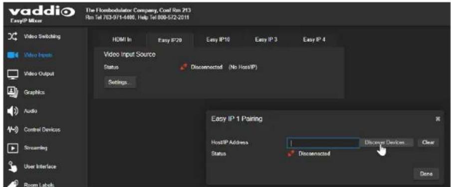 Vaddio EasyIP Ecosystem Base Kit - To locate cameras on the network: - 2