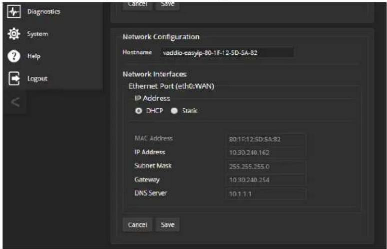 Vaddio EasyIP Ecosystem Base Kit - NETWORKING PAGE - 1
