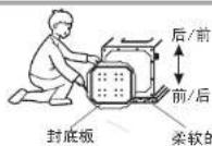 Xinle XQB55-6551T - 关于封底板安装 - 1