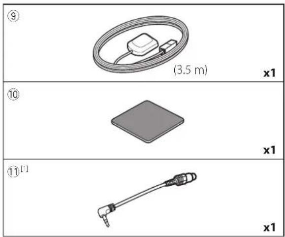 (9) (3.5 m) x1 ⑩ x1 ⑪[1] x1