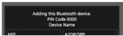 KENWOOD DDX9707XR - Enregistrer l'appareil Bluetooth - 4