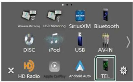 Wireless Mirroring USB Mirroring SiriusXM Bluetooth DISC iPod USB AV-IN HD Radio Apple CarPlay Android Auto TEL