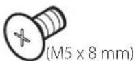 KENWOOD DDX9707XR - Accessoires fournis pour l'installation - 7