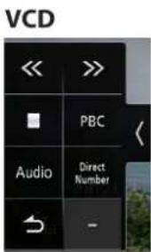 VCD << >> ■ PBC Audio Direct Number → -