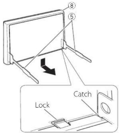 ⑧ ⑤ Lock Catch