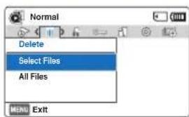 SAMSUNG HMX-F810BN - Delete (Borrar) - 2