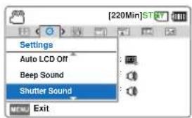 SAMSUNG HMX-F810BN - Shutter Sound (Sonido. obt.) - 1