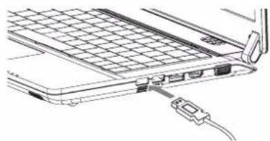 GIGABYTE Booktop M1305 - Connect a USB Device - 1