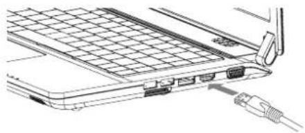 GIGABYTE Booktop M1305 - Connect an HDMI Display - 1