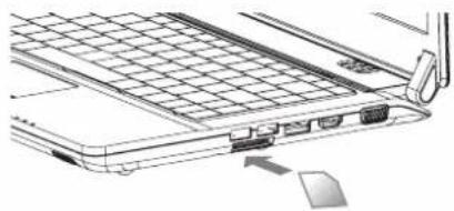 GIGABYTE Booktop M1305 - Remove a Memory Card - 1