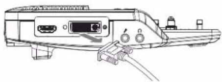 GIGABYTE Booktop M1305 - Disconnect an external DVI Display - 1