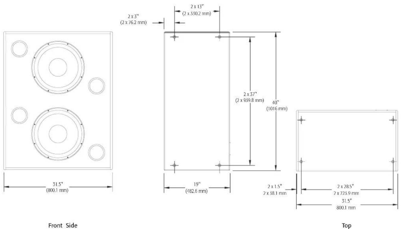 QSC SC-424-8F - Specifications - 2