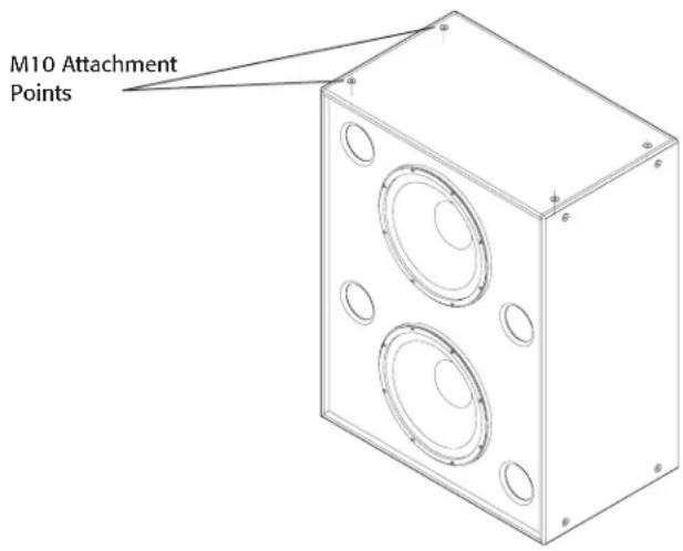 QSC SC-424-8F - Suspension - 2