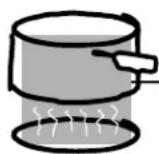 GE JBP84WHWW - COOK MEAT AND POULTRY THOROUGHLY... - 1