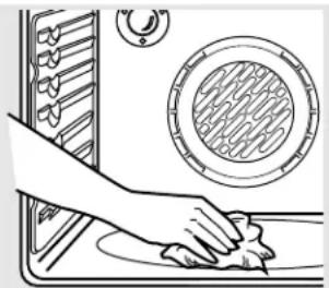 GE JBP84WHWW - Using the self-cleaning oven. - 1
