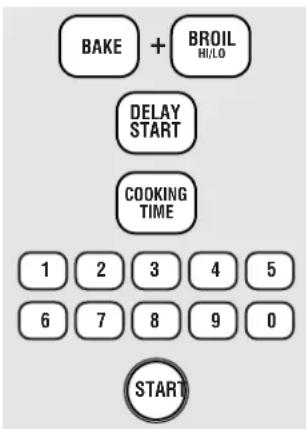 GE JBP84WHWW - How to Set for Regular Baking/Roasting - 1