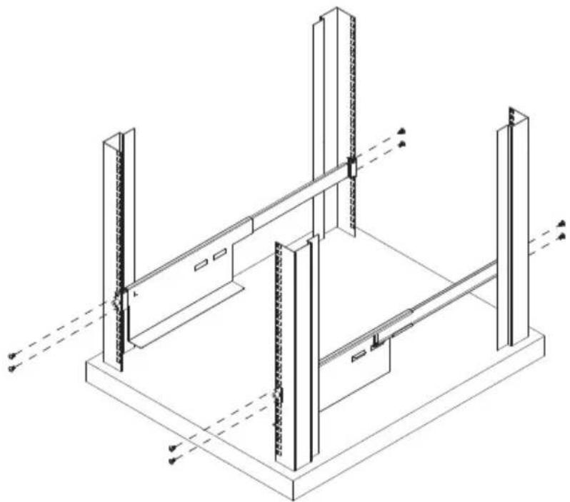 ATEN VM7824 - Mounting with Brackets - 1