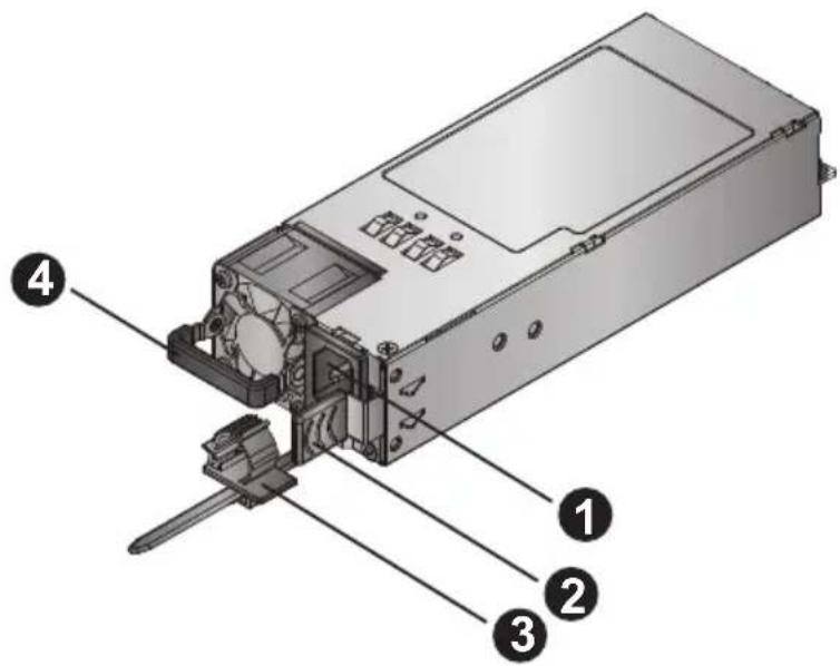 Technical diagram of a computer drive with numbered components for identification