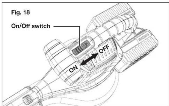 Fig. 18 On/Off switch ON OFF