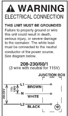 Hoshizaki KMS-1401MLJ - NOTICE - 1