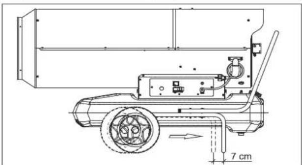 Heylo DS 65 T - Position der Räder - 2