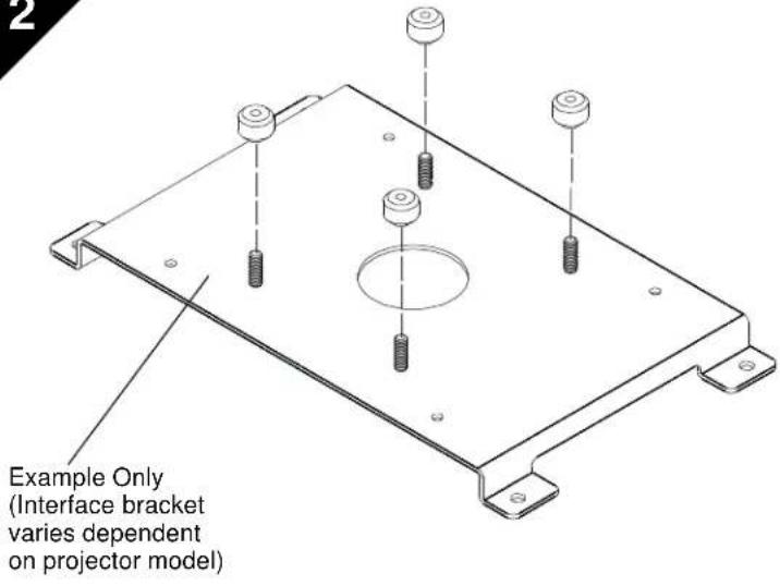 Chief RSA357 - Solid Concrete Installation - 6