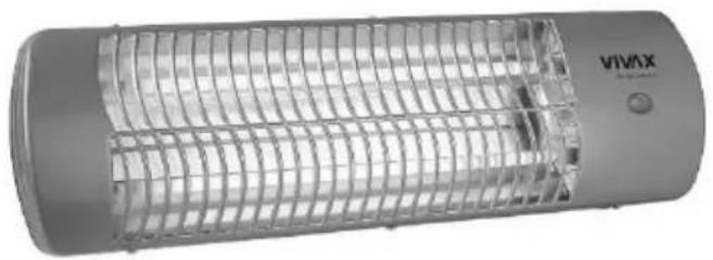 Vivax QH-1203 - Ngrohëse kuarci - 1