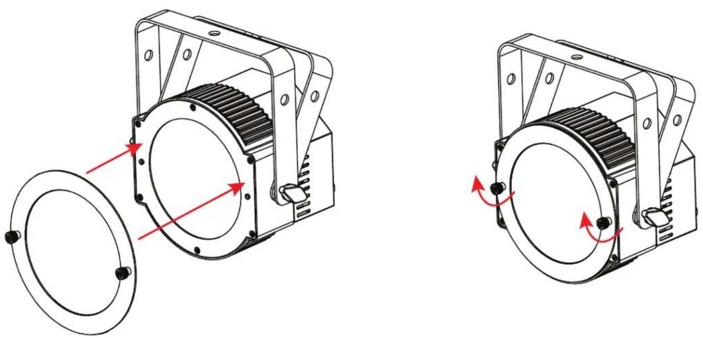 Adj Dotz Par RGBL - FROST LENS - 1