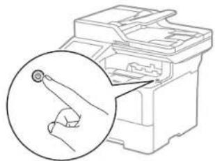 BROTHER MFC-L6720DW - Connect the power cord and turn the machine on - 3