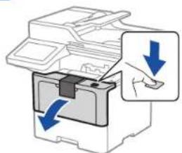 BROTHER MFC-L6720DW - Remove the packing materials and re-install the toner cartridge and drum unit assembly - 1