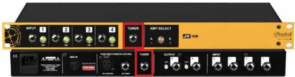 Radial Engineering JX42 - THE TUNER OUTPUTS - 1