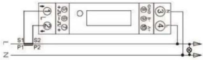 S1 P1 S2 P2 L ① ② +5 -5 ③ ④ GND ⑤ ⑥ ⑦ Z Z