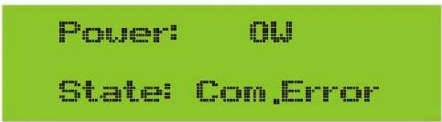 Power: 04 State: Com.Error