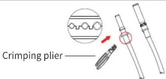 Crimping plier—