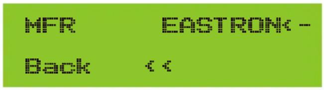 MFR EASTRONK - Back <<
