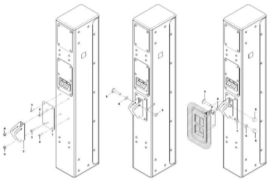 HK AUDIO SI Series P10i - Mounting instructions for mechanical accessories - 9