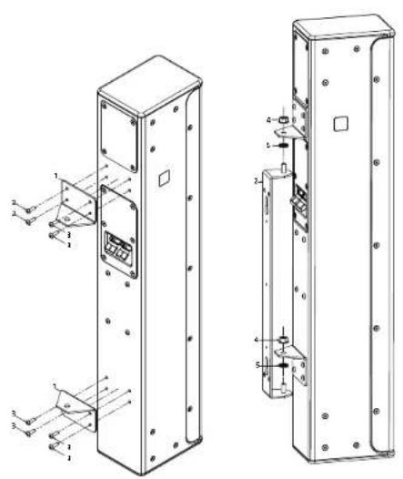 HK AUDIO SI Series P10i - Mounting instructions for mechanical accessories - 3