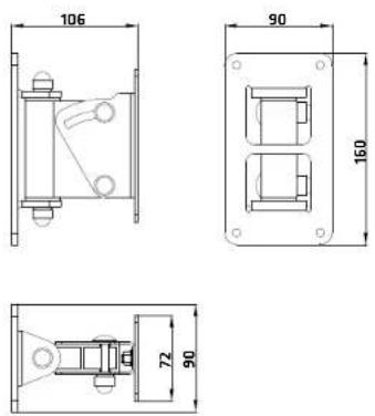 HK AUDIO SI Series P10i - Mounting instructions for mechanical accessories - 8