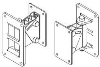 HK AUDIO SI Series P10i - Swivel and tilt bracket for one loudspeaker - 1
