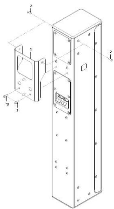HK AUDIO SI Series P10i - Rigging Rail - 20
