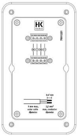 HK AUDIO SI Series P10i - Electrical connections for P10i and P10j - 1