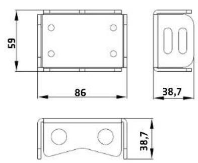 HK AUDIO SI Series P10i - Rigging Rail - 10
