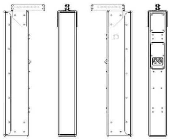 HK AUDIO SI Series P10i - Rigging Rail - 5