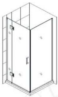 DreamLine Unidoor-X E12830-04 - This Unidoor-X Style M manual is used with the following Model Styles: - 1