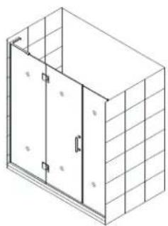 DreamLine Unidoor-X E12830-04 - This Unidoor-X Style M manual is used with the following Model Styles: - 6