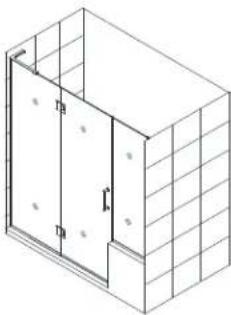 DreamLine Unidoor-X E12830-04 - This Unidoor-X Style M manual is used with the following Model Styles: - 8