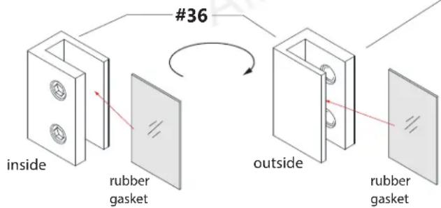 DreamLine Unidoor-X E12830-04 - Installation steps - 4