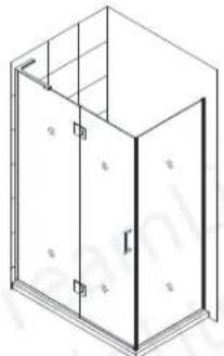 DreamLine Unidoor-X E12830-04 - This Unidoor-X Style M manual is used with the following Model Styles: - 2