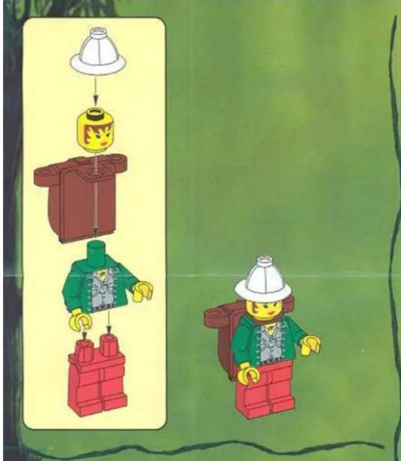 LEGO JUNGLE SURPRICE (OLD 5905) - 2